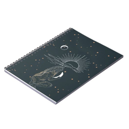 Carnet Lune fille (Côté gauche)