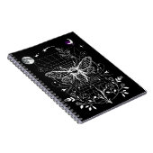 Carnet Lune magique et papillon (Côté Droit)