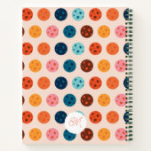 Carnet Lune Orange Complète Monogramme Coloré (Dos)