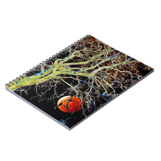 Carnet Lune rouge se lève (Côté gauche)