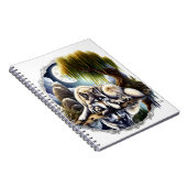 Carnet Lune Sérénité Un Loup Slumpteur (Côté Droit)