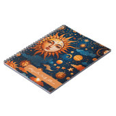 Carnet Lune Sun personnalisée (Côté gauche)