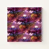 Carnet Lunes dans les arbres.... (Dos)