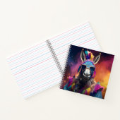Carnet Lunettes bleues Funky Donkey (Intérieur)