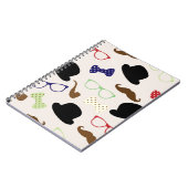 Carnet Lunettes, Casquettes et moustache (Côté gauche)