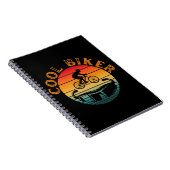 Carnet Lunettes de soleil Cool Biker Sunset (Côté Droit)