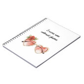 Carnet Lunettes de soleil de couleur rose (Côté gauche)