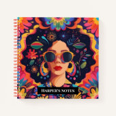 Carnet Lunettes de soleil et Sass (Devant)