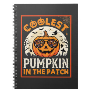 Carnet Lunettes de soleil Halloween Citrouille la plus co
