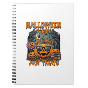 Carnet Lunettes de soleil Halloween Party No Tracks Just