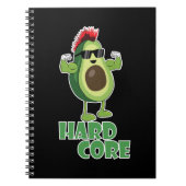 Carnet lunettes de soleil hardcore (Devant)