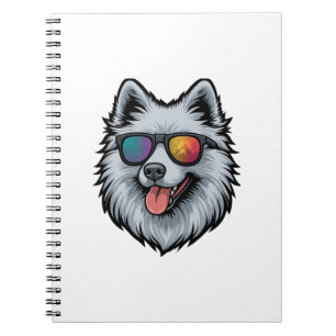 Carnet Lunettes de soleil pour chien Montagne Coucher de