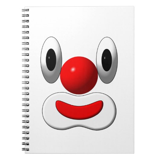 Carnet Lustiger Clown (Devant)