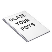 Carnet Lustre de conception de poterie votre céramique (Côté Droit)