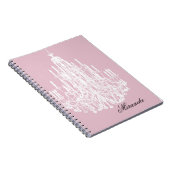 Carnet Lustre rose Chic (Côté Droit)