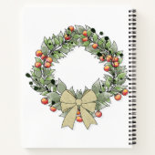 Carnet Lutin de Noël avec cadeau (Dos)
