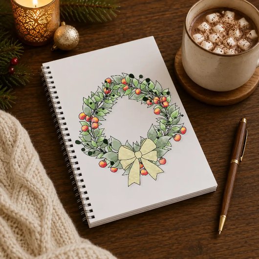 Carnet Lutin de Noël avec cadeau