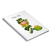 Carnet Lutrin de lutin & pot d'or (Côté Droit)