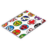 Carnet Lutte mexicaine de lutteur de masque de Lucha (Côté gauche)