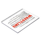 Carnet Lutte sportive américaine (Côté gauche)