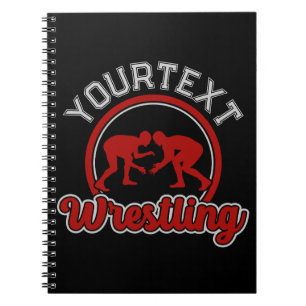 Carnet Lutter AJOUTER LE NOM Grappe Champion d'équipe