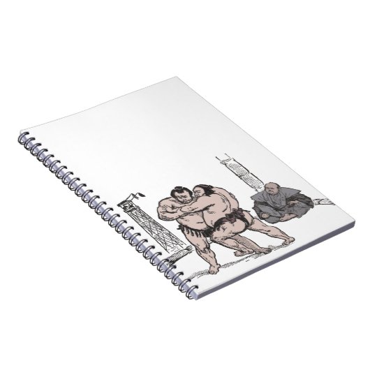 Carnet Lutteurs de sumo (Côté Droit)