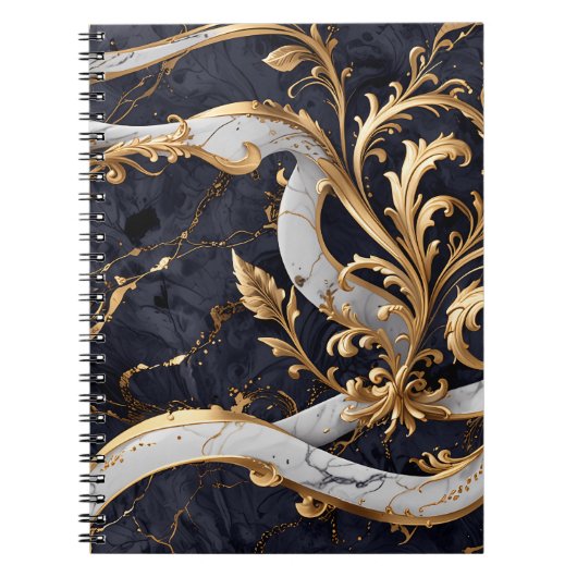 Carnet Luxe D'Inspiration Baroque (Devant)