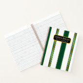 Carnet Luxe Linge tendance Green Texture Collection (Intérieur)