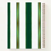 Carnet Luxe Linge tendance Green Texture Collection (Dos)