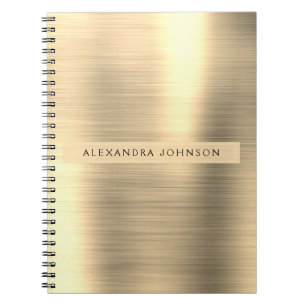 Carnet Luxur Gold Foil Professional Girly
