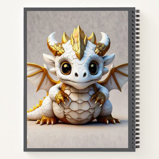 Carnet "Luxury Dragon Design" (Dos)
