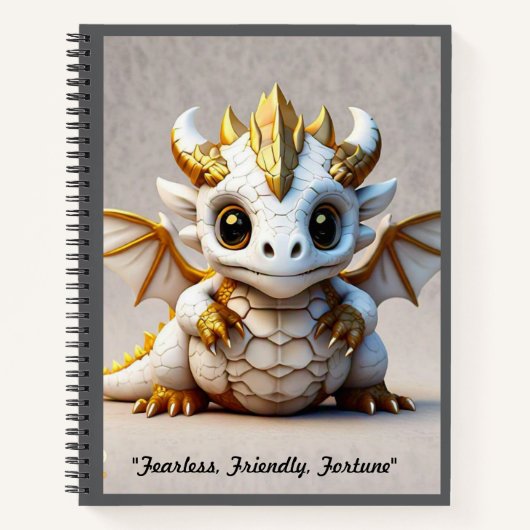 Carnet "Luxury Dragon Design" (Devant)