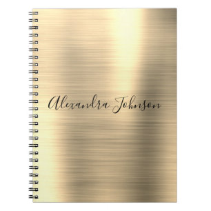 Carnet Luxury Gold Foil Professional Girly