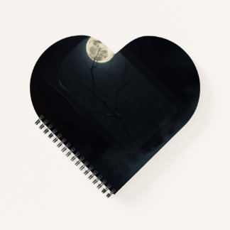 Carnet Luxury Haunted Gothic Mirror Halloween Notebook