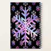 Carnet Luxury Holographic Snowflake Christmas Collection (Verso)