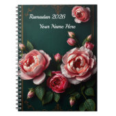 Carnet Luxury Peony Arabesque (Devant)