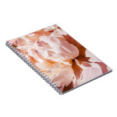 Carnet Luxury Peony Flowers Floral Arrière - plan (Côté Droit)