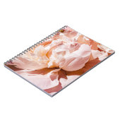 Carnet Luxury Peony Flowers Floral Arrière - plan (Côté gauche)