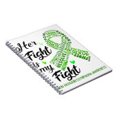 Carnet Lymphome de non-Hodgkin Son combat est notre comba (Côté Droit)