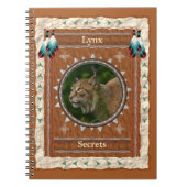 Carnet Lynx - Secrets - Bloc-notes 80 pages (Devant)