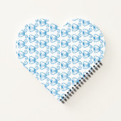 Carnet Lyre Bleue (Dos)