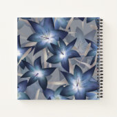 Carnet Lys bleus (Dos)