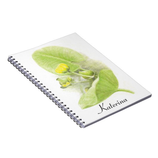 Carnet Lys de fleurs (Côté Droit)