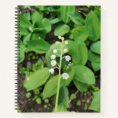 Carnet Lys de la Vallée Fleur (Devant)