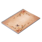 Carnet Lys Vintages beiges (Côté gauche)