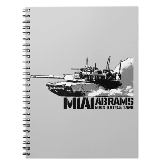 Carnet M1 Abrams (Devant)
