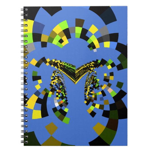 Carnet M Bleu (Devant)