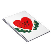 Carnet M dans un coeur (Côté Droit)