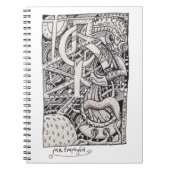 Carnet M. Emptyful, Dessin d'encre (Devant)