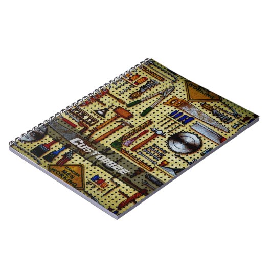 Carnet M. Fix It Handyman Tools (Côté gauche)